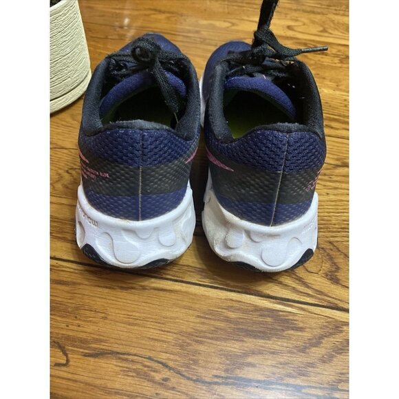 nike Renew Ride 2 CU3508-401 Blackened Blue/Pink Glow-Black Sz 6.5 - Picture 4 of 9
